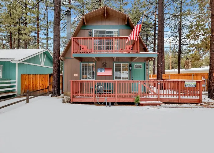 Tinker Bell Gambrel Retreat Cabin At Big Bear
